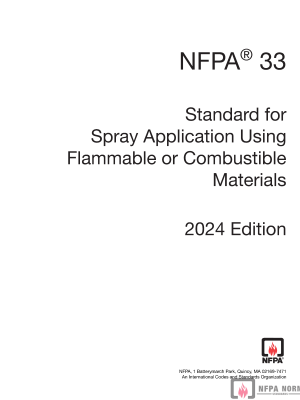 NFPA 33 PDF NFPA 33 PDF
